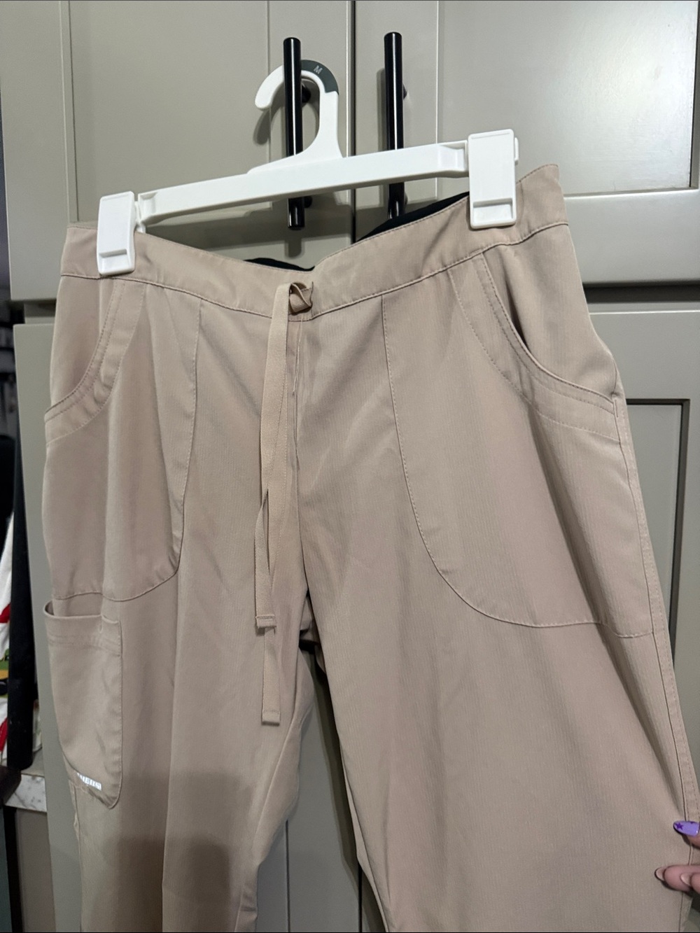 Khaki Sketcher Scrub Pants